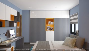 Thiết kế nội thất chung cư (Ảnh: Asli)